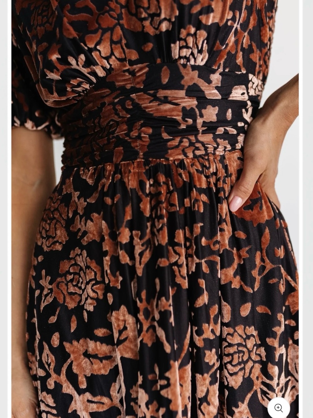 Baltic Born Leslie Velvet Maxi Dress - Picture 3 of 6